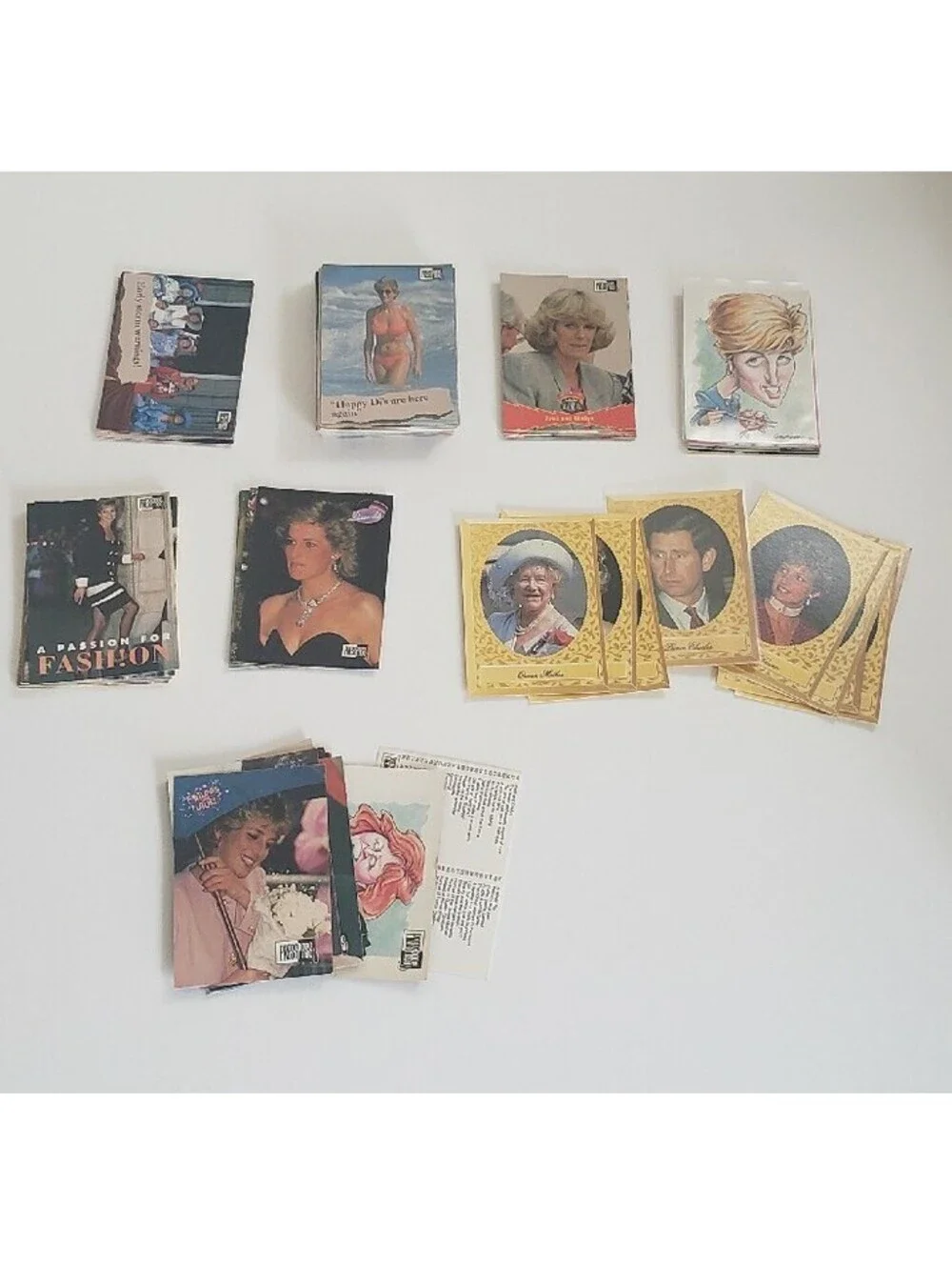 Royal Family Collector Trading Cards 1993 Press Pass Diana Princess of Wales